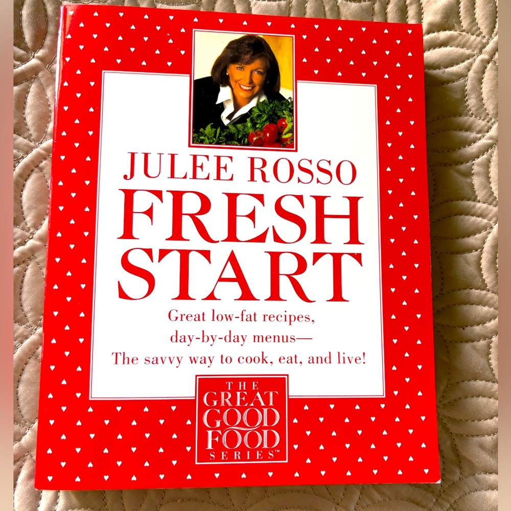 Julee Rosso Fresh Start Cookbook❣️